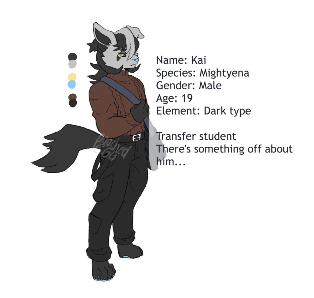 Kai the Mightyena | art by me