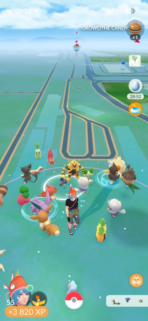 I love playing at airports