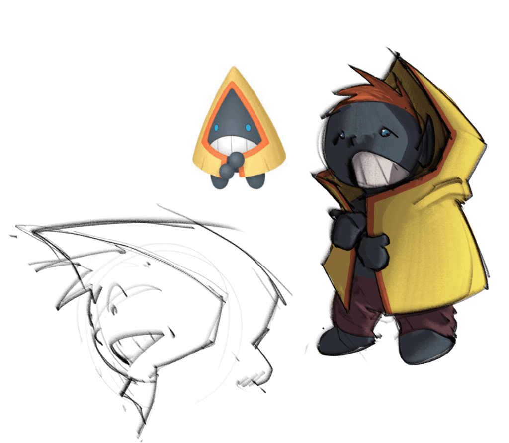 My friend wanted me to draw Snorunt as a human. Well, kinda human i guess