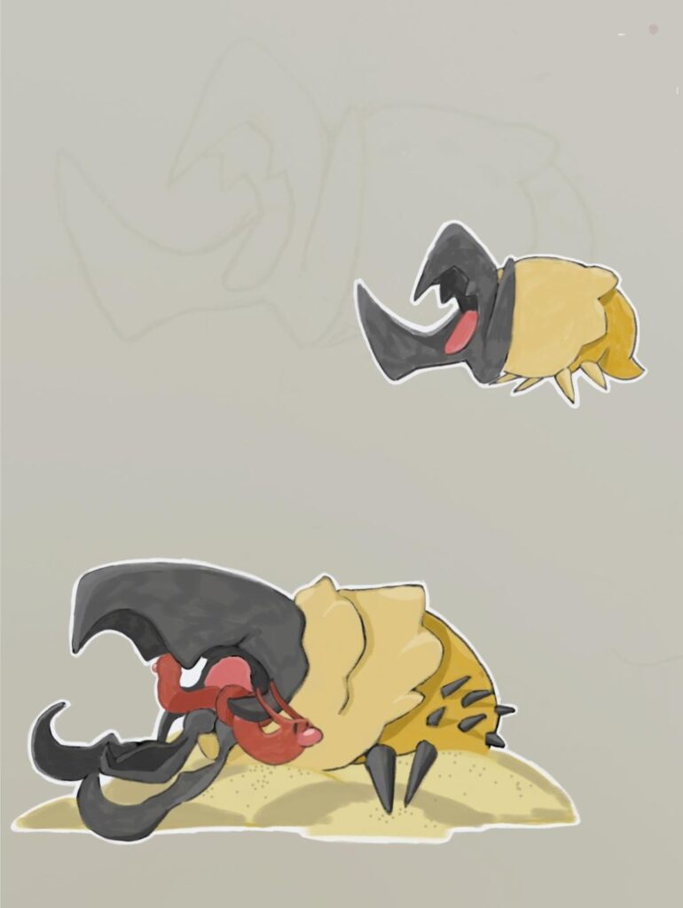 Grabolarva and grabolord