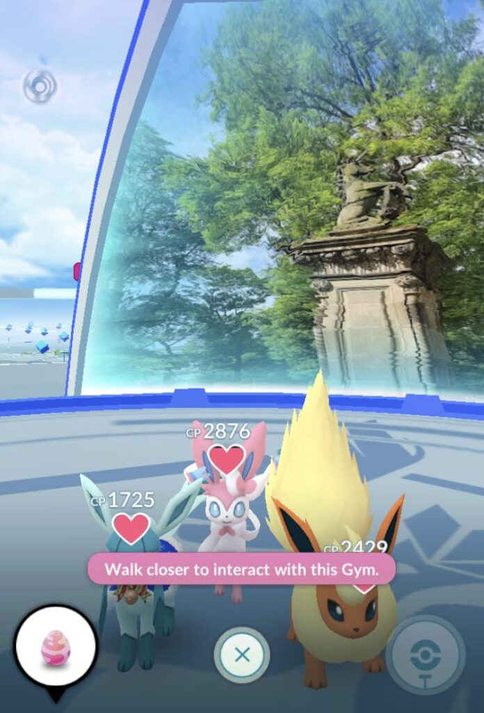 Just beat this gym and placed my flareon in. An hour later...