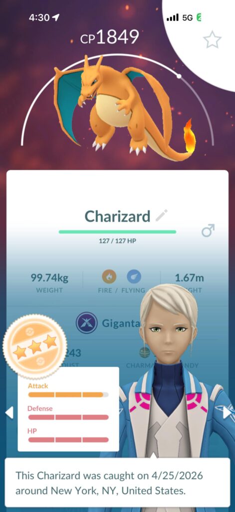New to G-max - Should I power up this g-max Charizard?