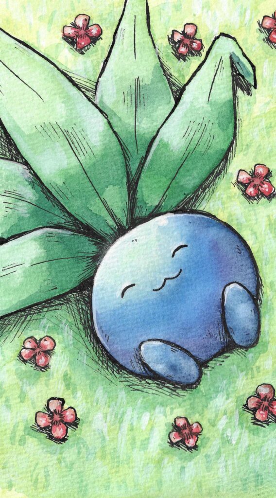 Oddish Painting! (OC)