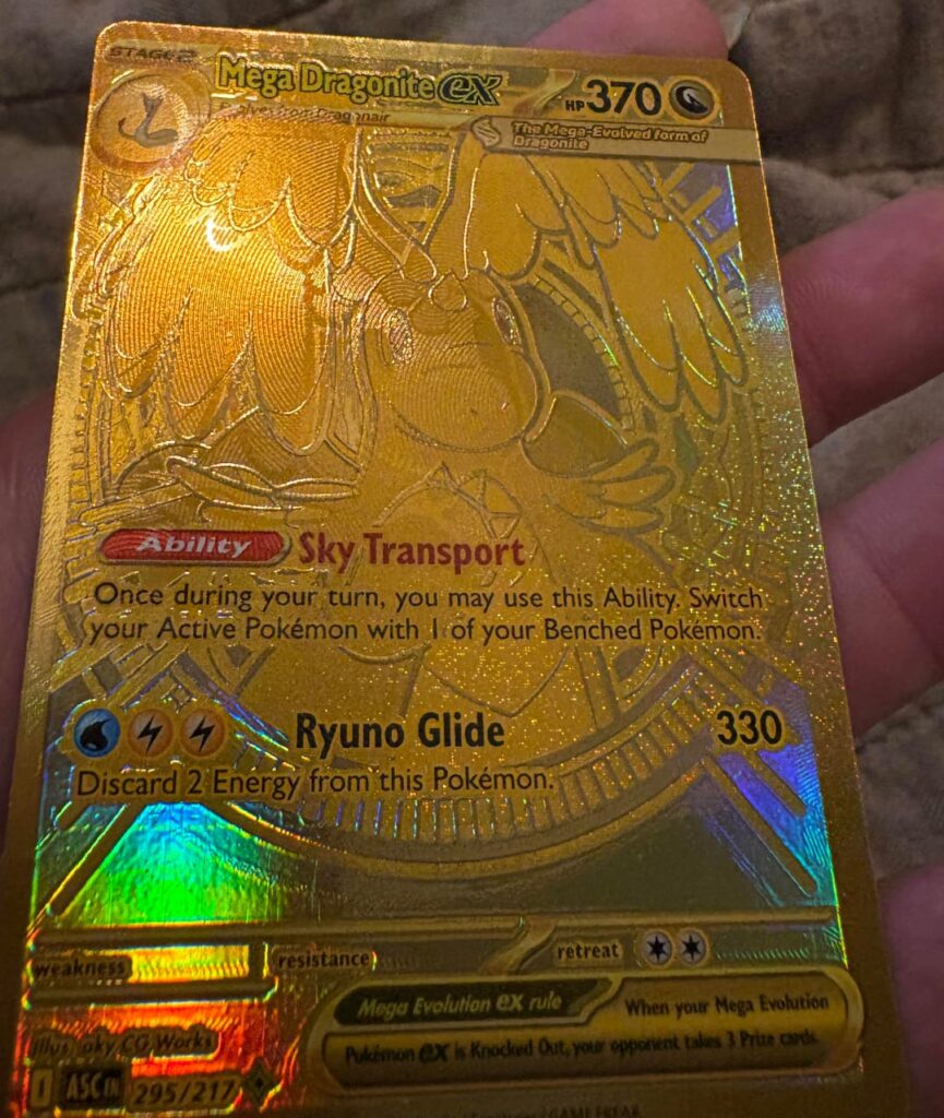 Misaligned holo misprint I pulled last night