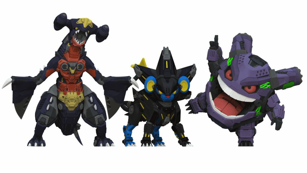 3 Mecha Pokemon down and more to go!