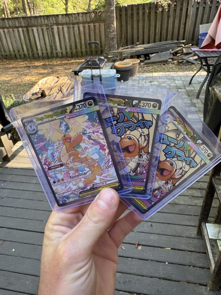 My kid and i finally got our hands on some Pokemon at our local Barnes. Picked up an Ascended ETB and pulled these bad puppies from it!