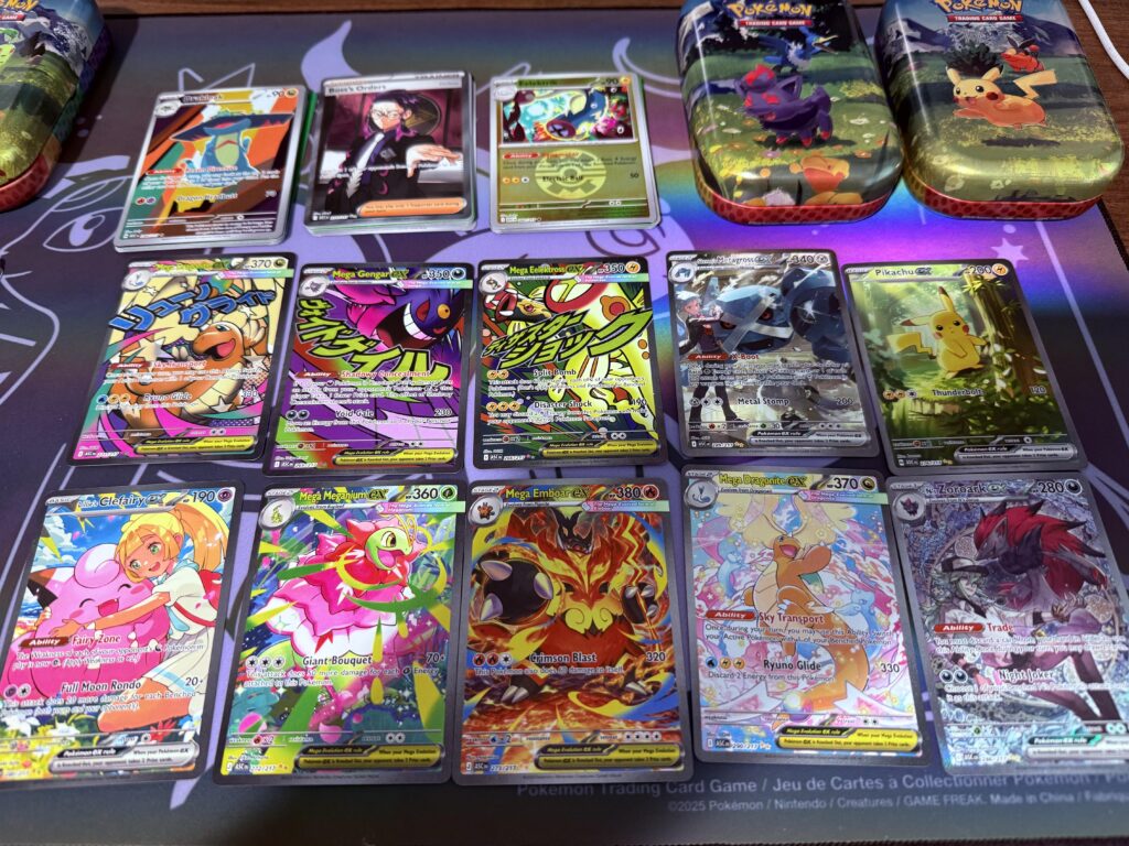 Opened my ascended heroes mini tins from Pokemon center