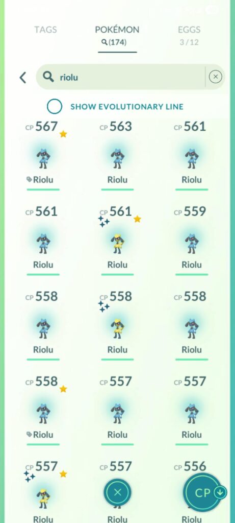 Riolu Hatch Day result