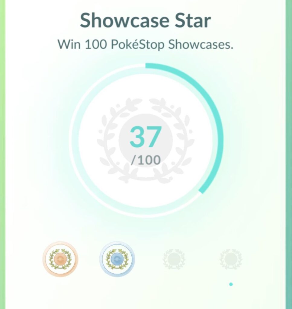 No chance of getting the showcase medal now?