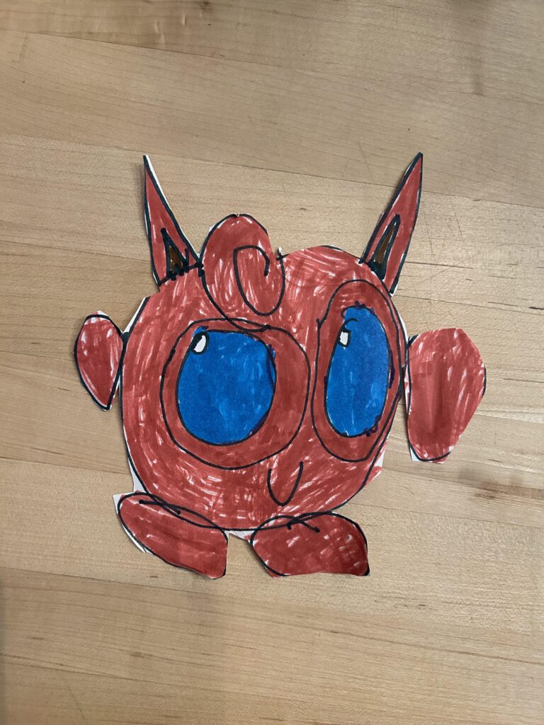 My son (6) wanted to share his Jigglypuff - what do you all think?