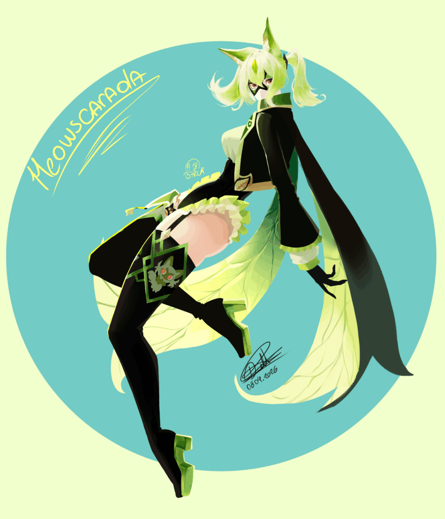 Meowscarada Fullbody