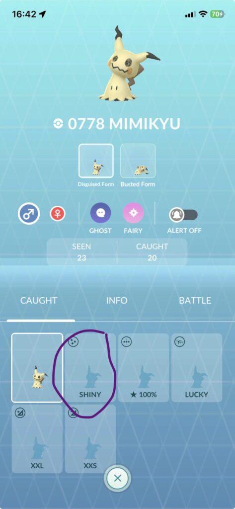 Has anyone caught any Shiny Mimikyu’s yet?
