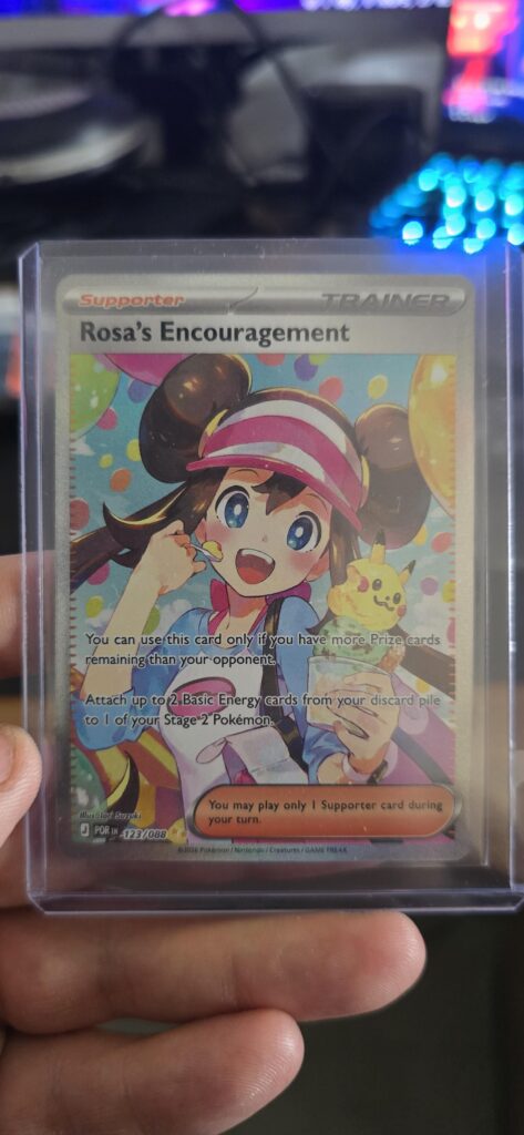 Wife rips her first pack