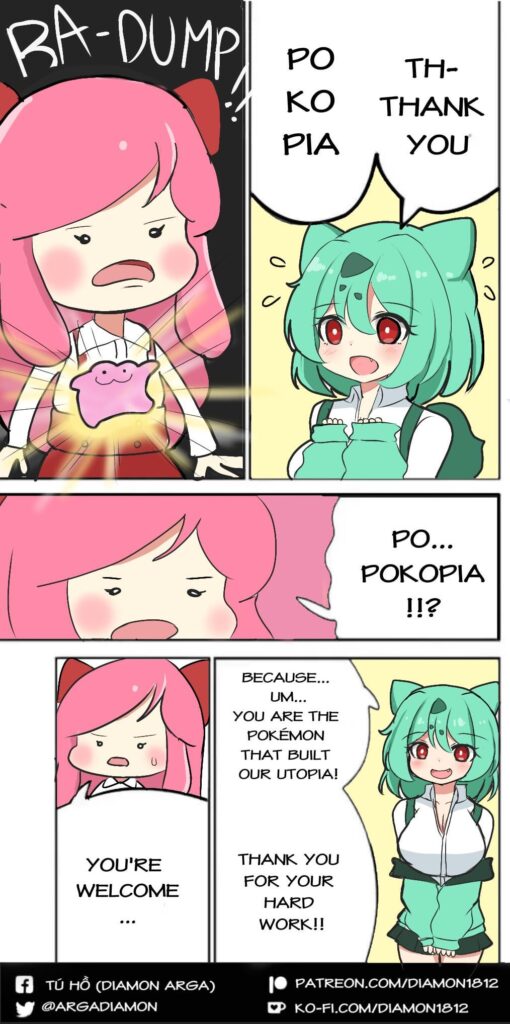 Thank you, Pokopia