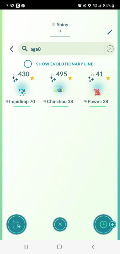 Best Shiny Encouter Day in a long time!