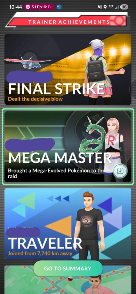Got "Mega Master" achievement without a mega evolved pokemon