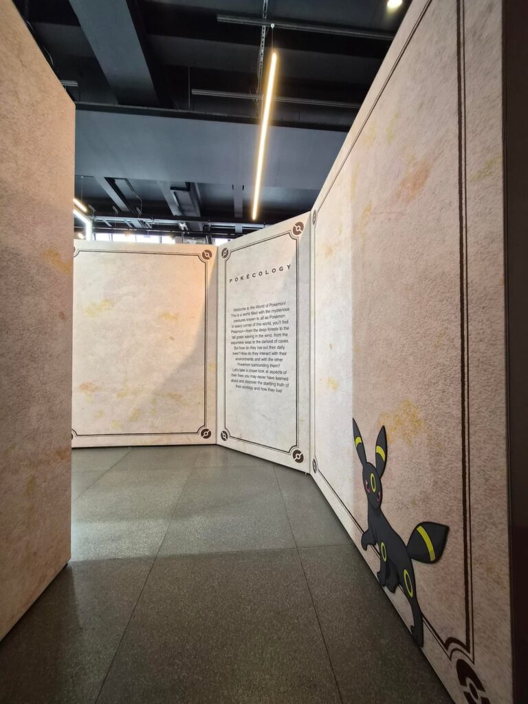 Some photos from the Pokémon x Natural History Museum pop-up shop