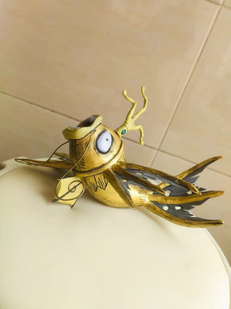 I made a Gothic Nightmare version of Magikarp — it looks way more cursed than expected