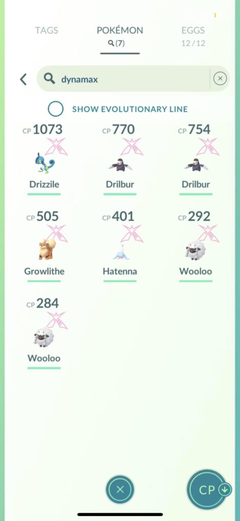 If these are my only Dynamax options, should I sit tomorrow’s event out? I returned 2 weeks ago after a 5 year break.