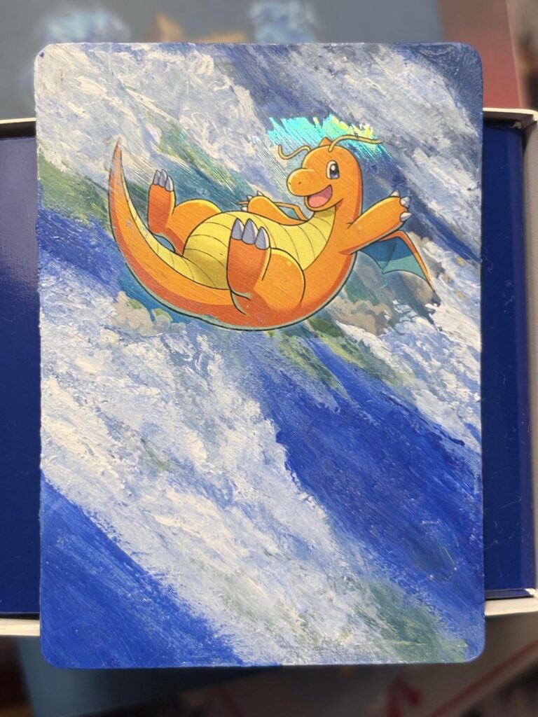 Y’all mess with painting your bulk cards?