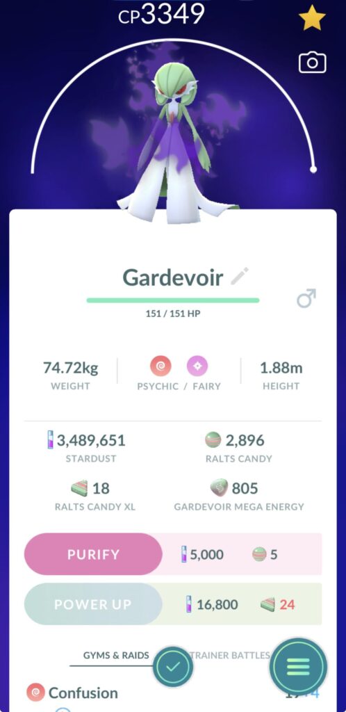 Anyone else noticed Male Gardevoir??