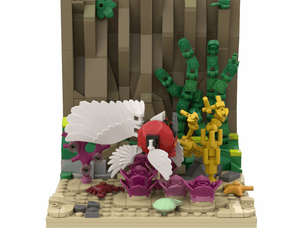 Lego Pokemon - Seaking and Goldeen (OC)