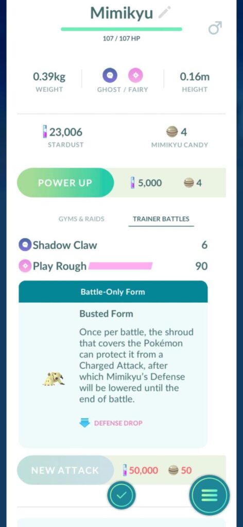 is mimikyu form thingy any good?