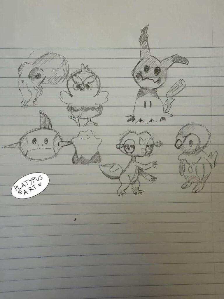 Did I draw your favourite Pokemon?