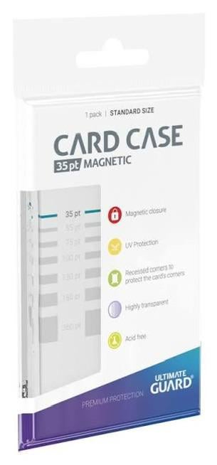 Ultimate Guard magnetic card cases: do you recommend 35pts or 55pts for Pokemon Cards and with the use of KMC fit sleeves?