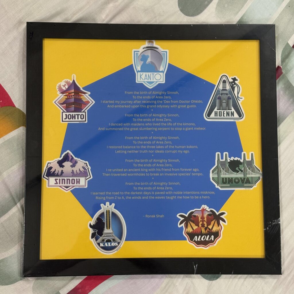I Made a Custom Pokémon-Themed Present for Myself