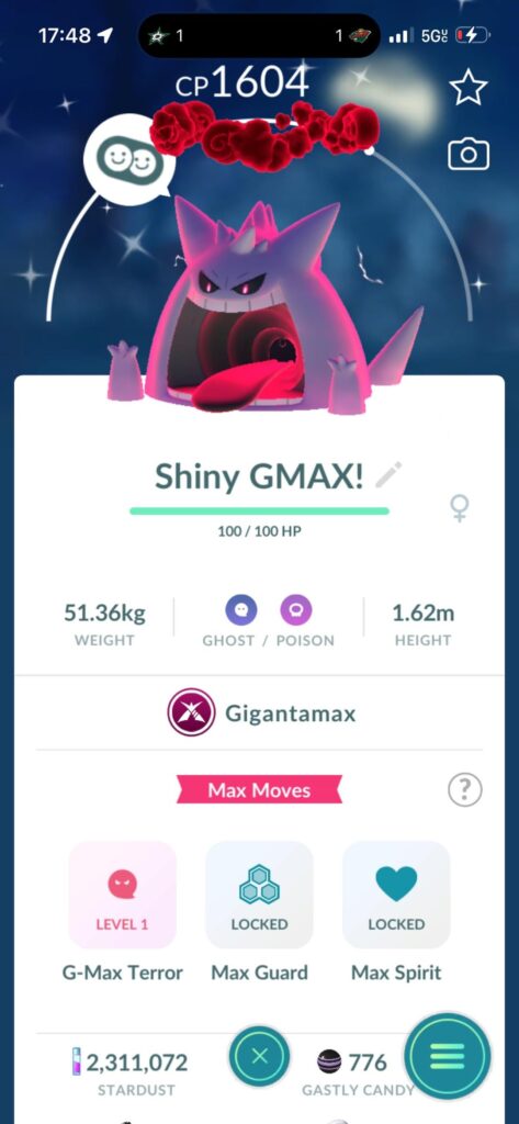 Shiny and a hundo in 10 raids!