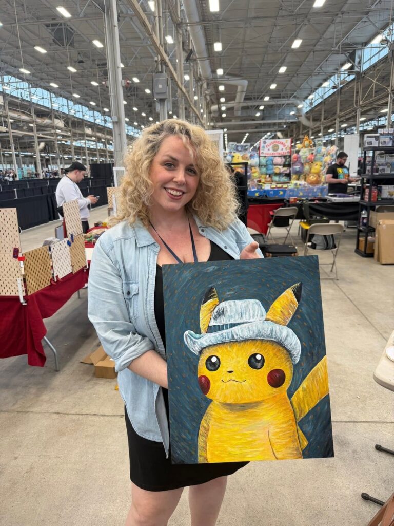 Van Gogh Pikachu My Wife Made At Collector Pallooza!