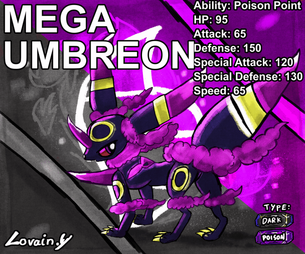 My take on Mega Umbreon (OC)
