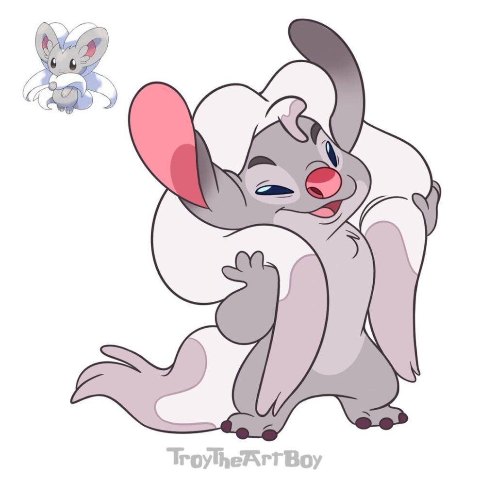 Drawing Pokémon as Lilo and Stitch Experiments!
