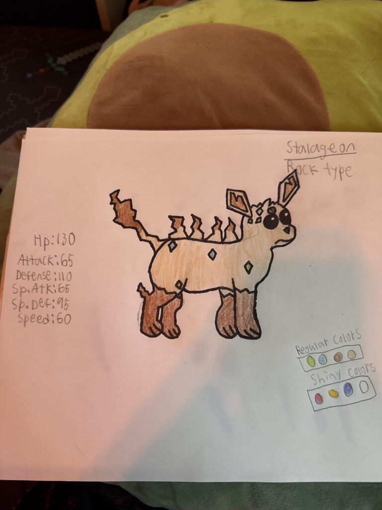 I made a rock type eeveelution!