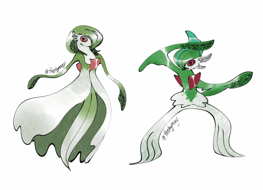 People seem to like my Pokemon arts so here are some more :>