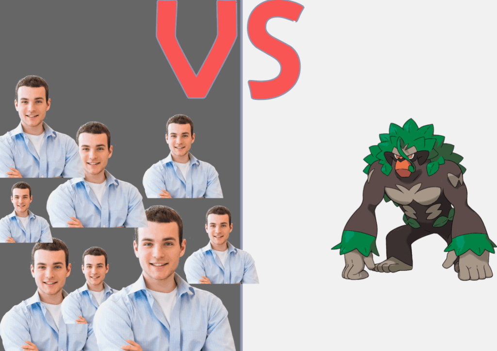1,000 men vs. 1 Rillaboom, who wins?