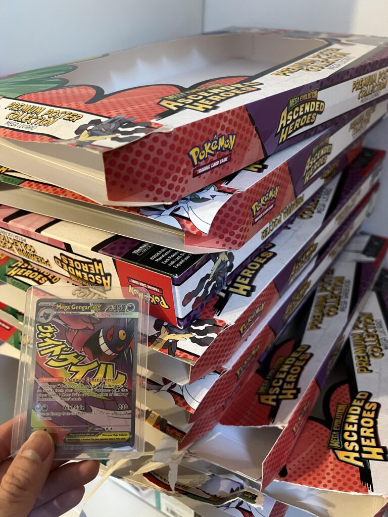 What did I get after 100 packs of Ascended Heroes?