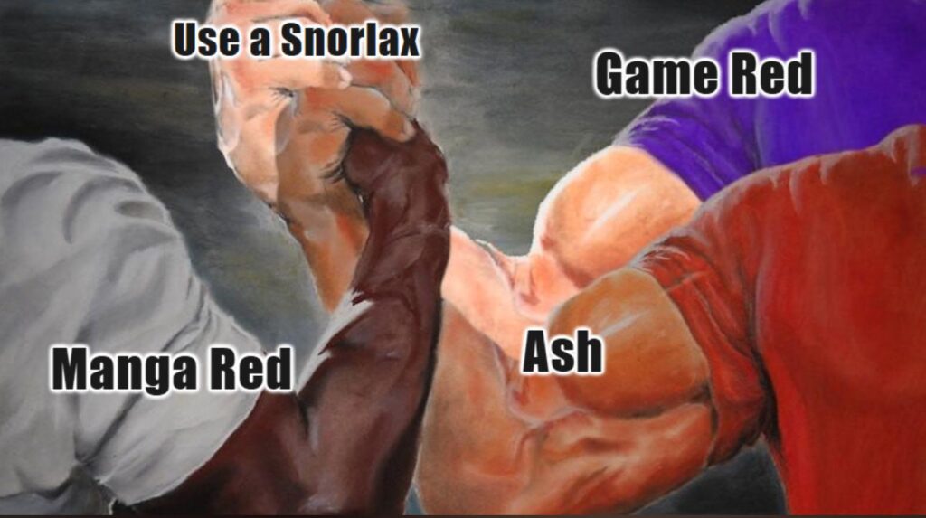 Snorlax is Red's most consistent Pokémon after Pikachu
