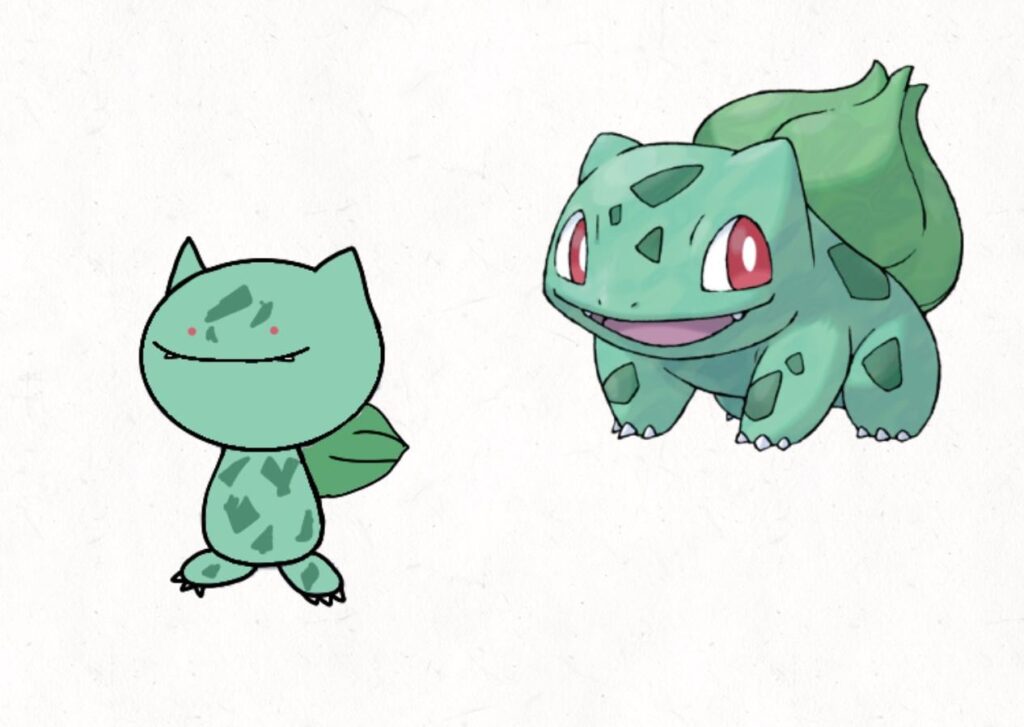 Making every Pokémon in wooper form until I complete the nat dex (#001)