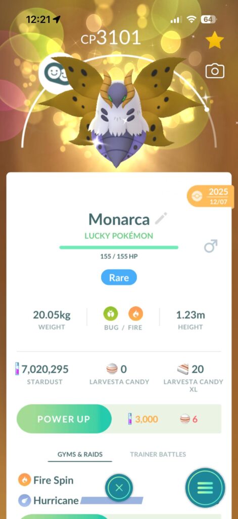 Used up all my rare candy. Worth it!