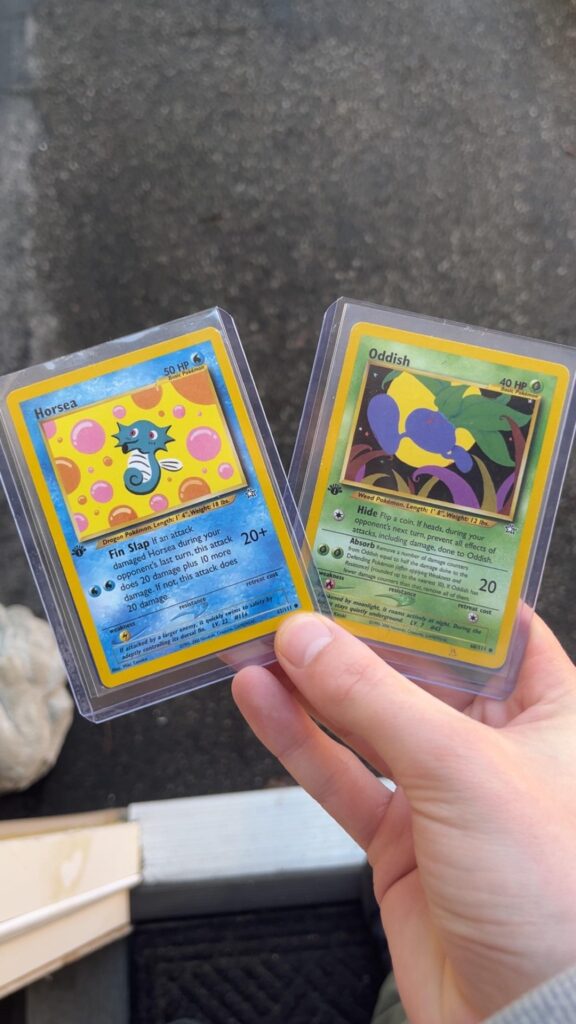 Anyone else love collecting vintage cards just for the art? I love that I don’t have to break the bank for cards like these.