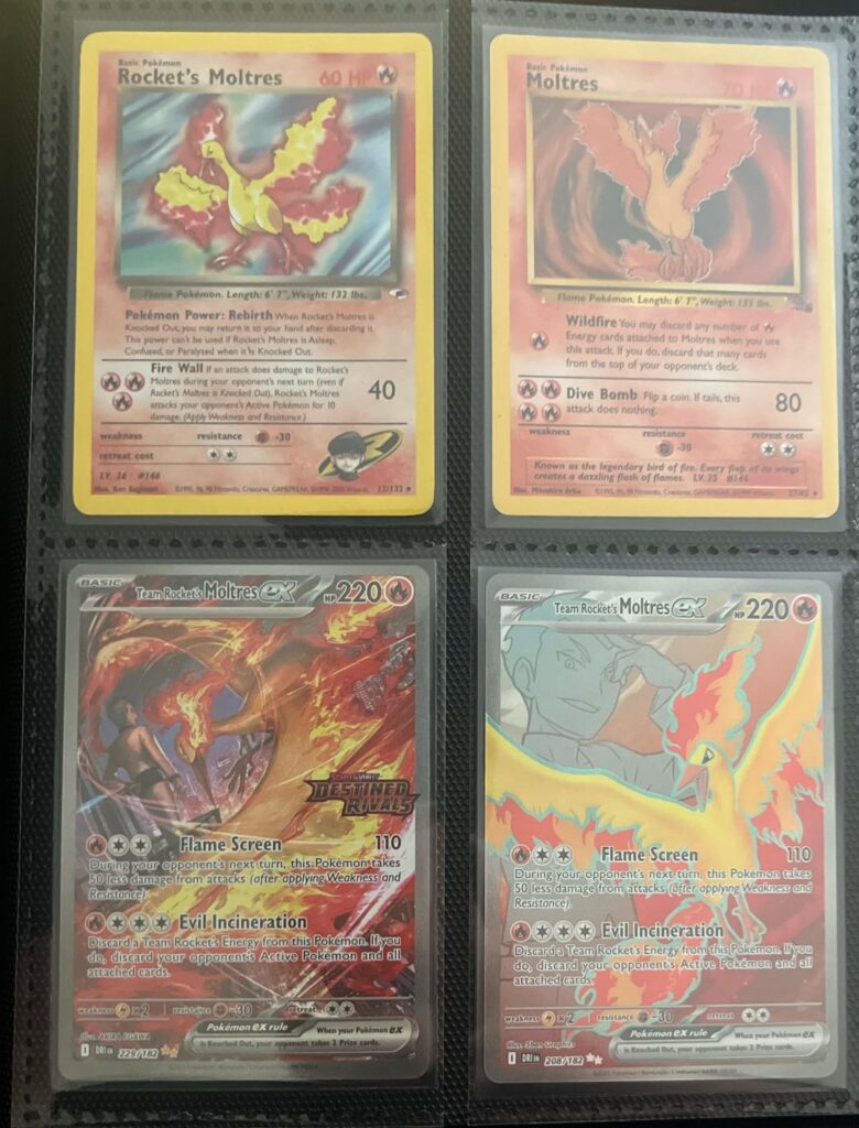 My moltres master set