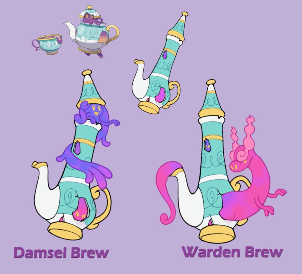Fakemon, Fantastea- evolution of Poltergeist 'credits to- @Mat4265'