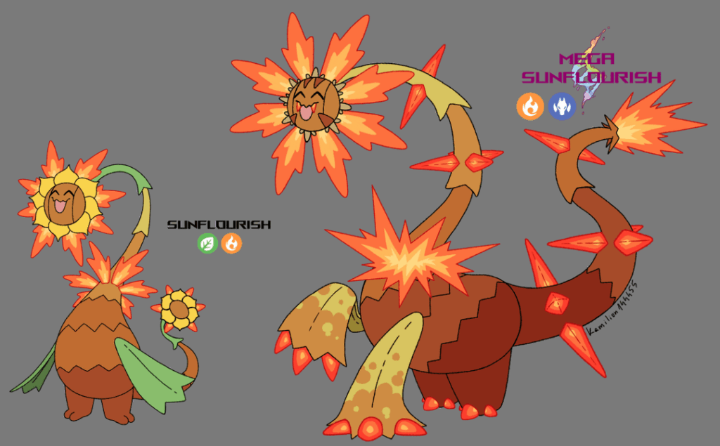 Mega Sunflourish
