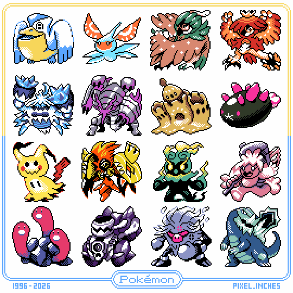[OC] Pokemon in Gen2 style EP4