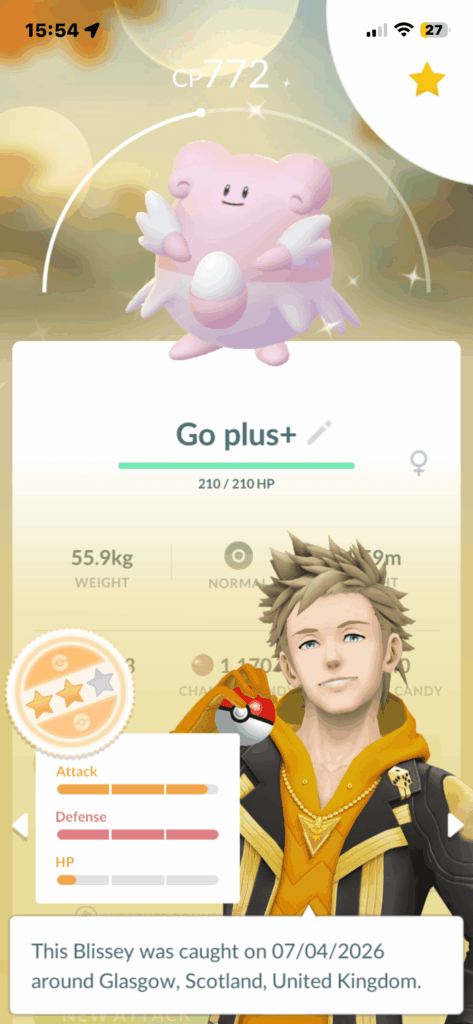 Got my first evolved wild shiny today