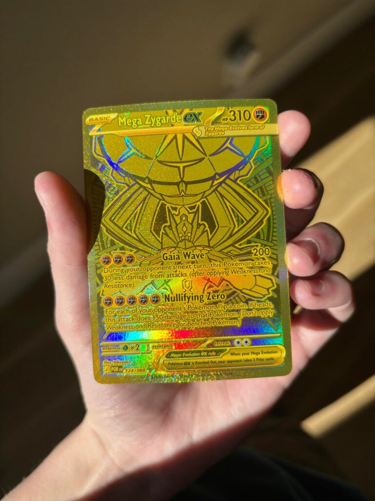 Gold Mega Zygarde Ex