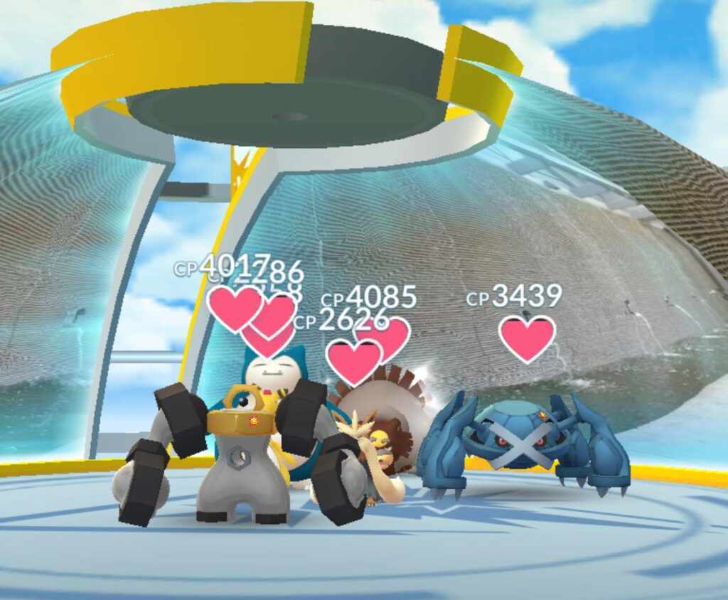 10 years in and developers still haven’t figured out how to arrange gym pokemon