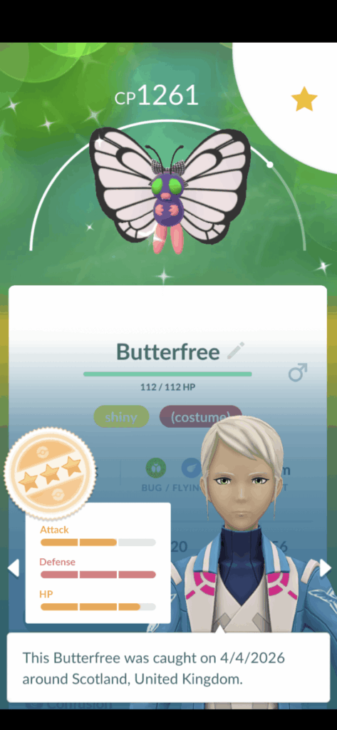 Only costume shiny of the day 🔥